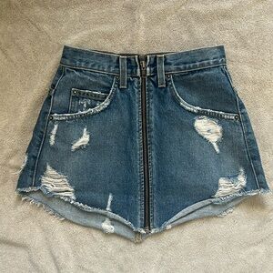 Denim carmar skirt size 24